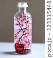 桜　ボトル　花世界 123315448