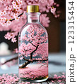 桜　ボトル　花世界 123315454