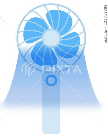 携帯型扇風機 123315898