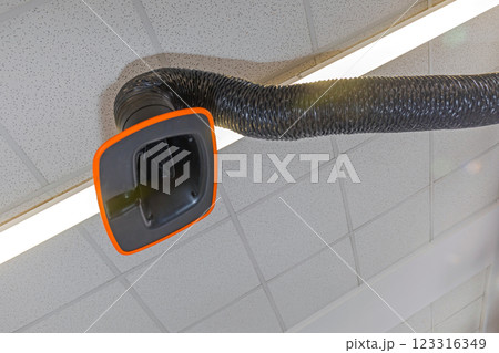Exhaust Arm Welding Fumes Exhaust Arm Welding Fumes 123316349