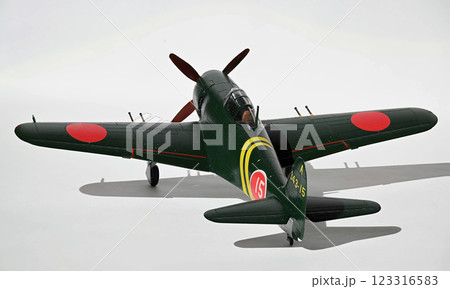 紫電改、1/72スケール模型、343航空隊 菅野大尉乗機 123316583