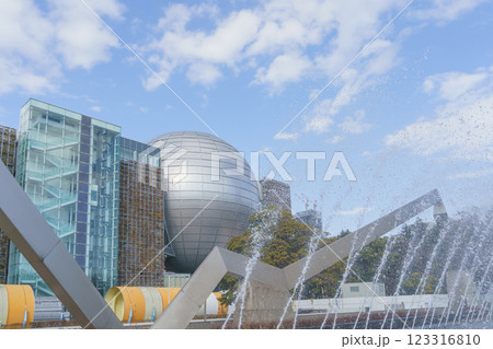 【愛知県名古屋市】白川公園・名古屋市科学館の外観 123316810