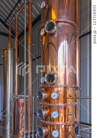Brewery Distillation Copper Apparatus Brewery Distillation Copper Apparatus 123316935
