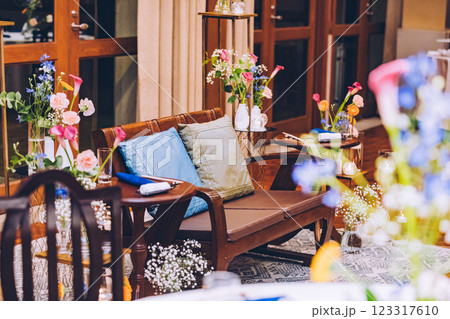 披露宴 高砂 披露宴 高砂 123317610