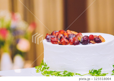 結婚式 ウェディングケーキ 結婚式 ウェディングケーキ 123318064