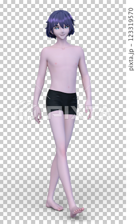 Men in shorts Men in shorts 123319570