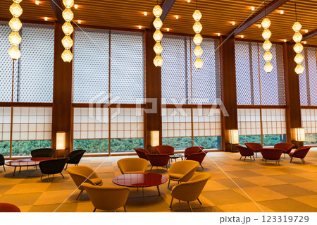 オークラ東京のロビーラウンジ 123319729