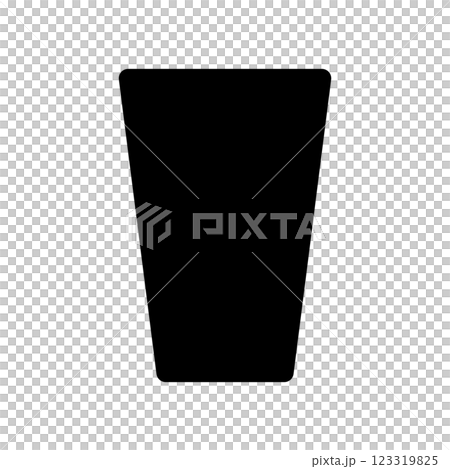 コップのアイコンイラスト 123319825