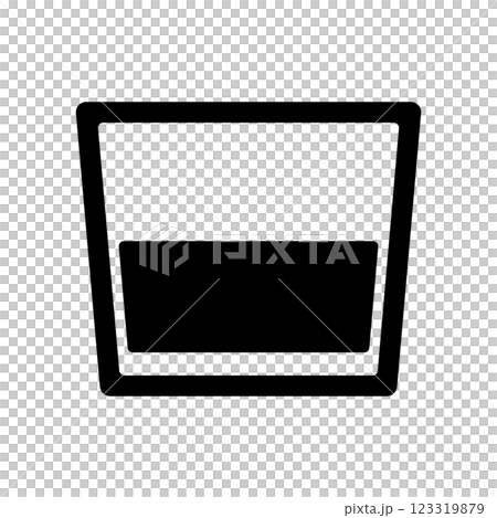 威士忌直圖示插圖 威士忌直圖示插圖 123319879