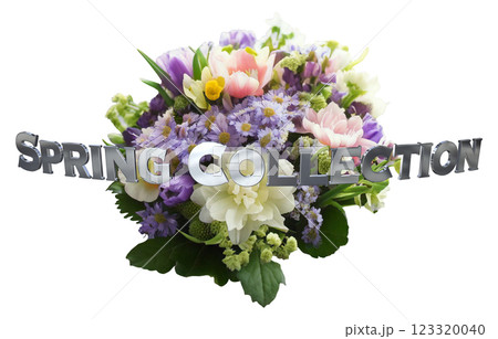3DCG文字「Spring Collection（スプリングコレクション）」 123320040