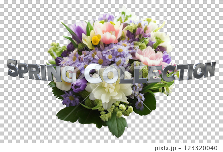 3DCG文字「Spring Collection（スプリングコレクション）」 123320040