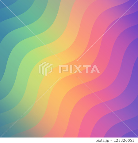 Colorful Geometric Composition with Simple Lines and Shapes 123320053