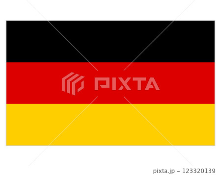 ドイツの国旗 ドイツの国旗 123320139