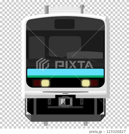 JR東日本209系電車-長野訓練車:鉄道アイコン JR東日本209系電車-長野訓練車:鉄道アイコン 123320827