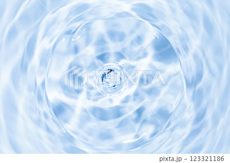 水面に落ちる水滴. 123321186