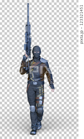 覆面をした兵士 覆面をした兵士 123321451