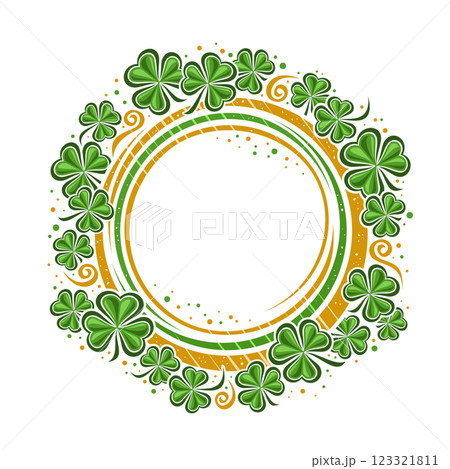 Vector Frame for St. Patrick's Day 123321811