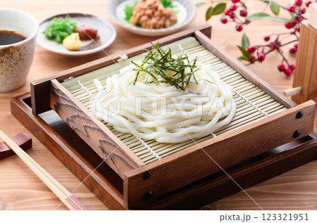 ざるうどん （ 冷やしうどん ） 123321951