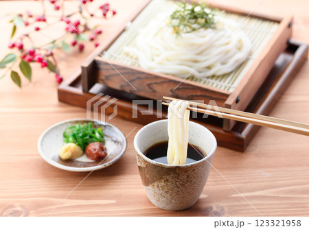 ざるうどん （ 冷やしうどん ） 123321958