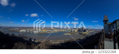 City skyline featuring modern and classic architecture, with prominent skyscrapers and urban buildings with colorful bright colors, capturing the essence of metropolitan life City skyline featuring modern and classic architecture, with prominent skyscrapers and urban buildings with colorful bright colors, capturing the essence of metropolitan life 123322168