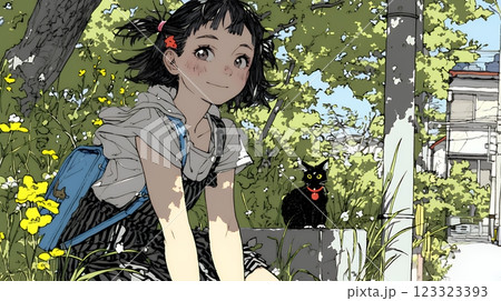 おしゃまな女の子