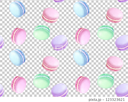 瑪卡龍無縫圖案 B-1 瑪卡龍無縫圖案 B-1 123323621