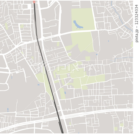 国分寺駅周辺地図 国分寺駅周辺地図 123324334