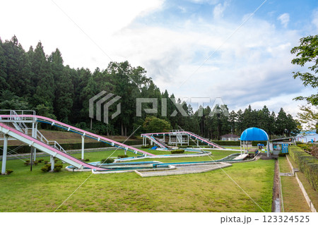 石川県 快晴の能登島水族館 周辺風景 9月 石川県 快晴の能登島水族館 周辺風景 9月 123324525
