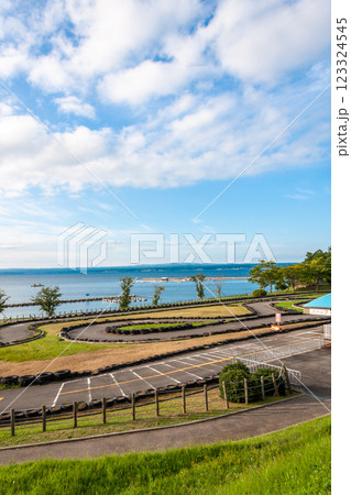 石川県 快晴の能登島水族館 周辺風景 9月 石川県 快晴の能登島水族館 周辺風景 9月 123324545
