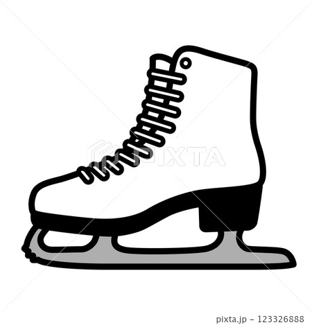 アイススケートのアイコン 123326888