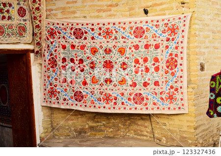 刺繍生地 スザニ ウズベキスタン 4 刺繍生地 スザニ ウズベキスタン 4 123327436