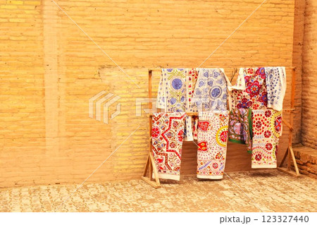 刺繍生地　スザニ　ウズベキスタン　6 123327440