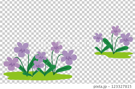 紫色背景插圖素材 123327815