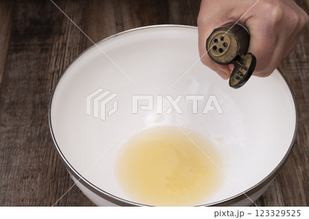 生ハムと大根のサラダ　マリネ 123329525