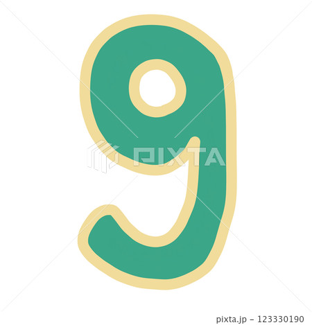 Number nine 123330190