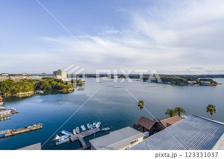 ホテルから見る英虞湾の風景 123331037