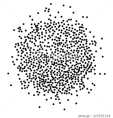 Circle Made of Dots 123331318