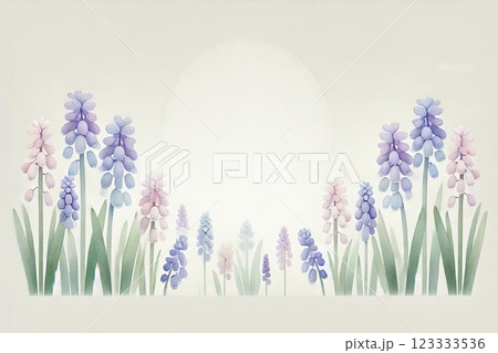 ムスカリの花 123333536