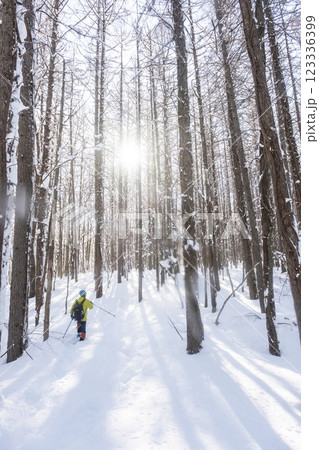 スノーシュートレッキングのイメージ（恩原湖周辺） 123336399