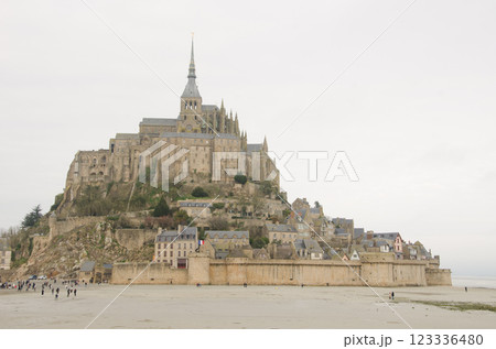 View of the Mont-Saint-Michel. 123336480