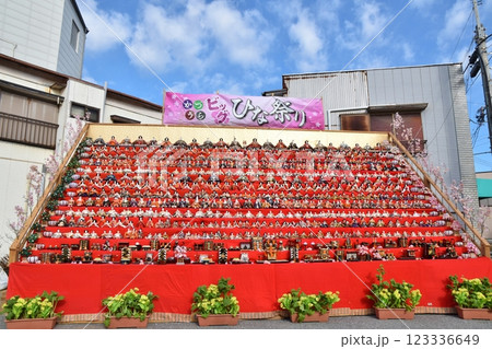 晴天のかつうらビッグひな祭り 千葉 晴天のかつうらビッグひな祭り 千葉 123336649