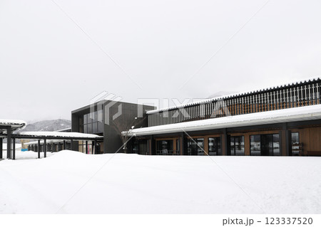 道の駅越前おおの荒島の郷 冬（福井県 大野市） 123337520