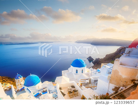 Oia, traditional greek village Oia, traditional greek village 123339657