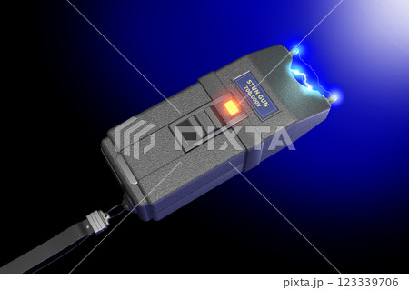 スタンガン(stun gun) 123339706