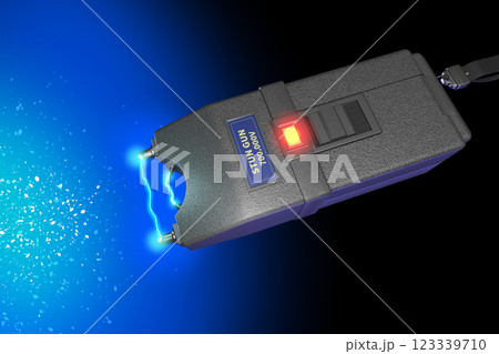 スタンガン(stun gun) 123339710