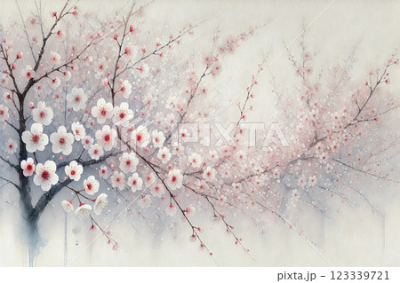 満開の桜 123339721