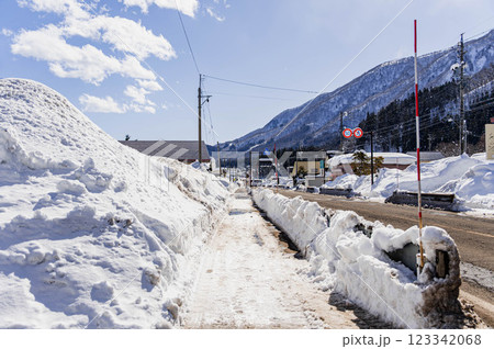 白馬村　国道148号線　道の駅前 123342068