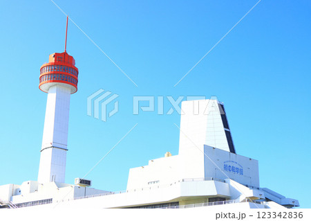 東京都品川区、船の科学館の風景 東京都品川区、船の科学館の風景 123342836