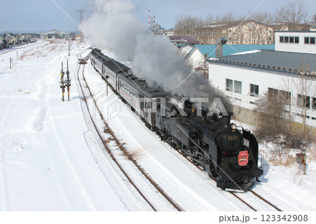 25周年を迎えたSL冬の湿原号 釧網本線 SL列車 蒸気機関車 C11 171 25周年を迎えたSL冬の湿原号 釧網本線 SL列車 蒸気機関車 C11 171 123342908