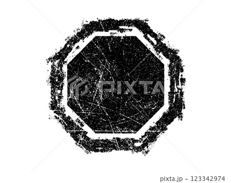 Black and white grunge. Distress overlay texture. Abstract surface dust and rough dirty wall background concept. Distress illustration simply place over object to create grunge effect. Vector EPS10. 123342974